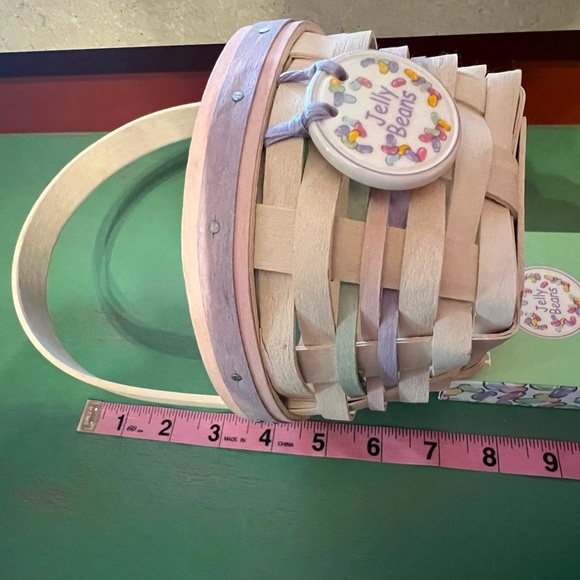 Longaberger 2000 White-Washed Small Jelly Bean Easter Super Set 🐣 - Picture 6 of 15